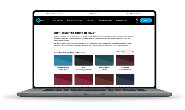 New website design for Chipex