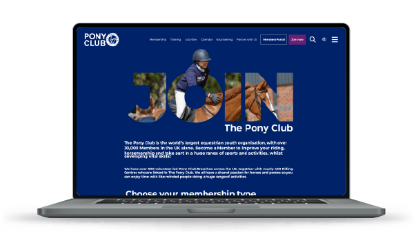 New Website for the Pony Club