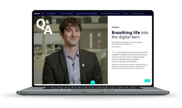 Siemens online publication Engineering Innovation
