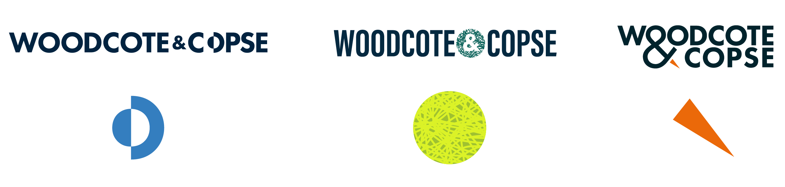 Woodcote & Copse branding development